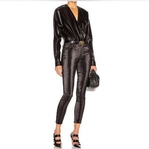 RTA Metallic Sparkle Skinny Pants Size 27